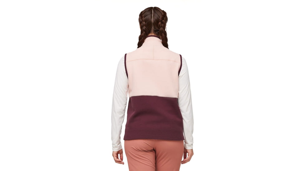 Cotopaxi Abrazo Fleece Vest - Womens, Rosewood/Wine, 2XS, DFV-F23-RSEWI-W-XXS