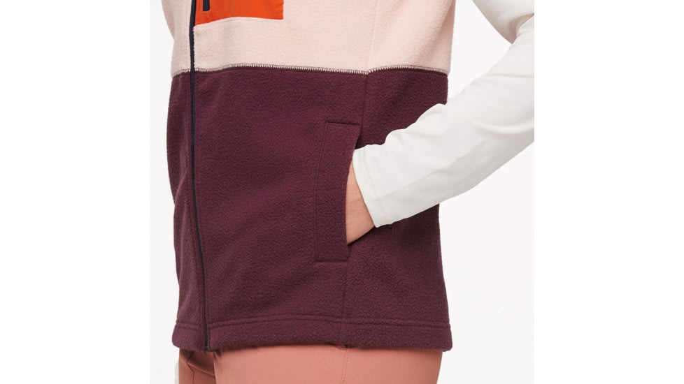 Cotopaxi Abrazo Fleece Vest - Womens, Rosewood/Wine, 2XS, DFV-F23-RSEWI-W-XXS