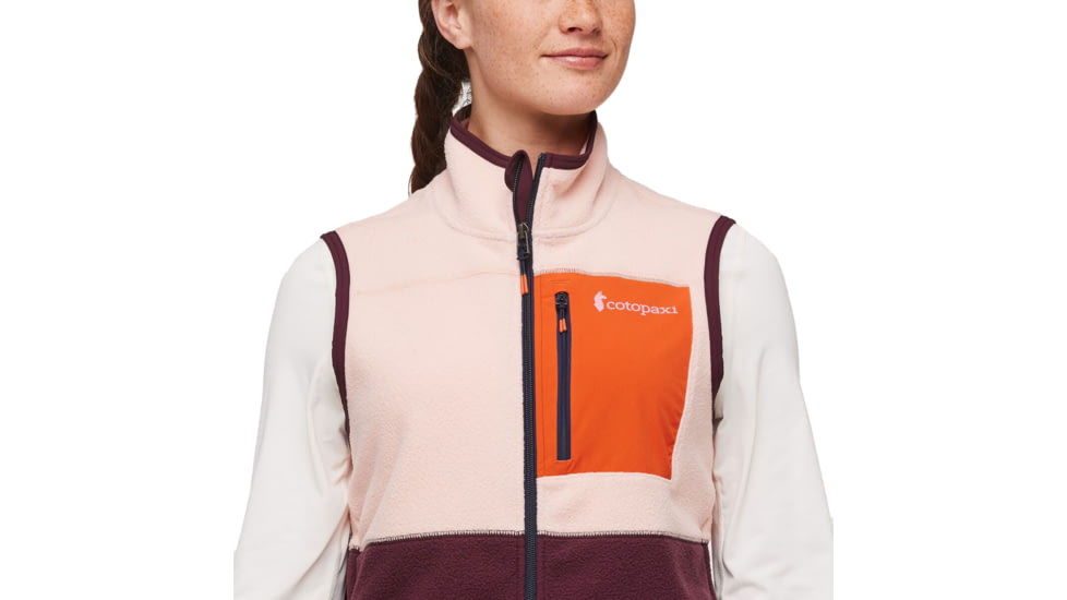 Cotopaxi Abrazo Fleece Vest - Womens, Rosewood/Wine, 2XS, DFV-F23-RSEWI-W-XXS