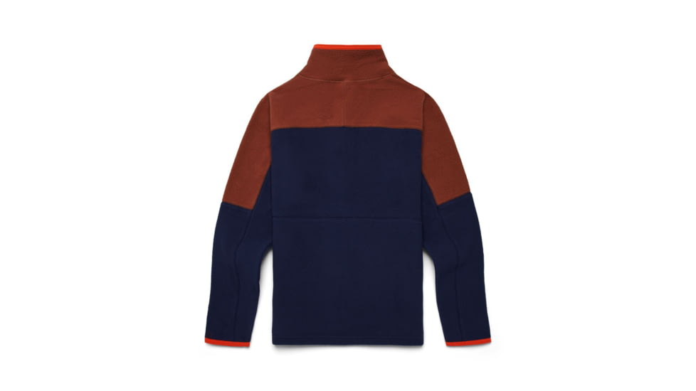Cotopaxi Abrazo Half-Zip Fleece Jacket - Mens, Acorn &amp; Maritime, Large, DOR-S23-ACMTM-M-L