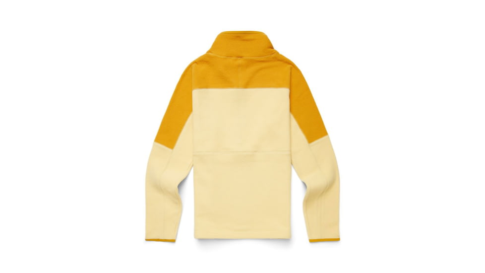 Cotopaxi Abrazo Half-Zip Fleece Jacket - Mens, Amber/Wheat, Large, DOR-F23-AMWH-M-L