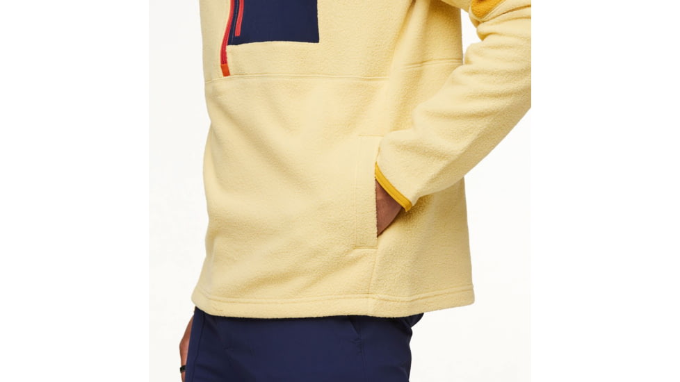 Cotopaxi Abrazo Half-Zip Fleece Jacket - Mens, Amber/Wheat, Large, DOR-F23-AMWH-M-L