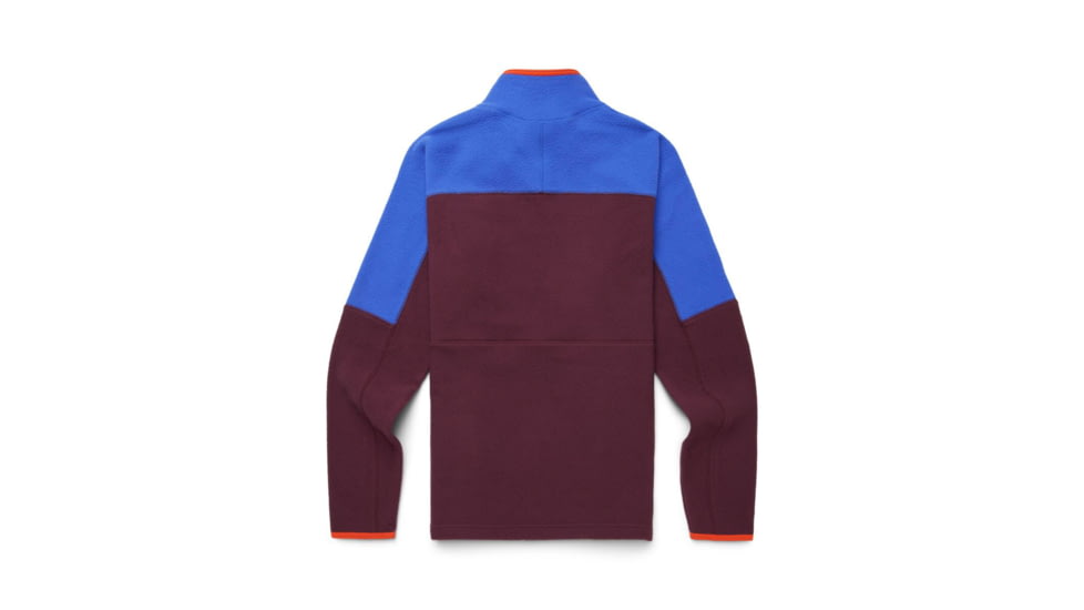 Cotopaxi Abrazo Half-Zip Fleece Jacket - Mens, Blue Violet/Wine, Extra Small, DOR-F23-BVWI-M-XS