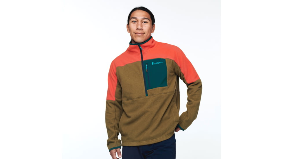 Cotopaxi Abrazo Half-Zip Fleece Jacket - Mens, Canyon/Oak, 2XL, DOR-S22-CNOA-M-XXL