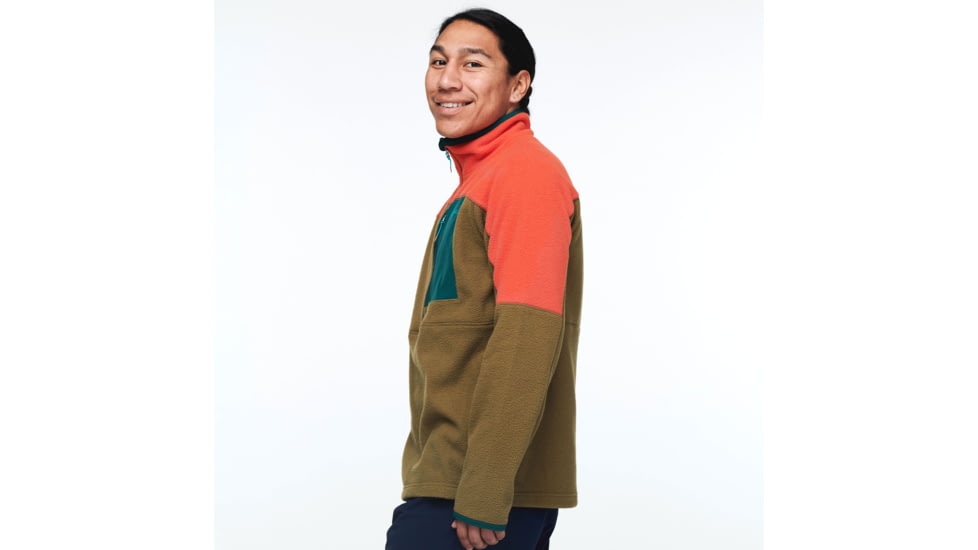 Cotopaxi Abrazo Half-Zip Fleece Jacket - Mens, Canyon/Oak, 2XL, DOR-S22-CNOA-M-XXL