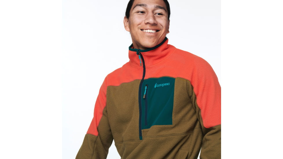 Cotopaxi Abrazo Half-Zip Fleece Jacket - Mens, Canyon/Oak, 2XL, DOR-S22-CNOA-M-XXL