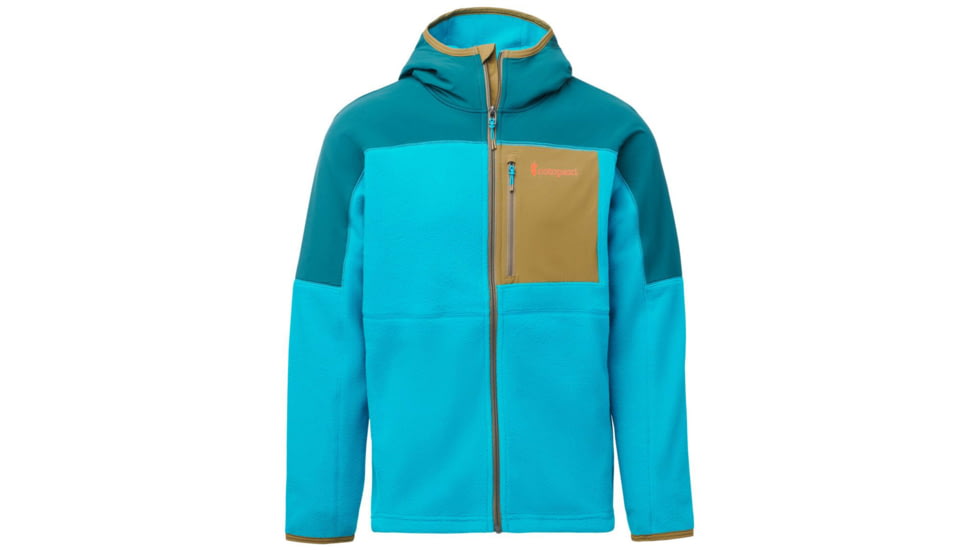 Cotopaxi Abrazo Half-Zip Fleece Jacket - Mens, Deep Ocean/Mineral Blue, Extra Small, DOR-S22-DOMB-M-XS