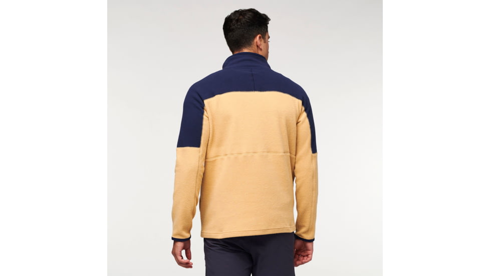 Cotopaxi Abrazo Half-Zip Fleece Jacket - Mens, Maritime/Birch, Medium, DOR-F22-MTBIR-M-M