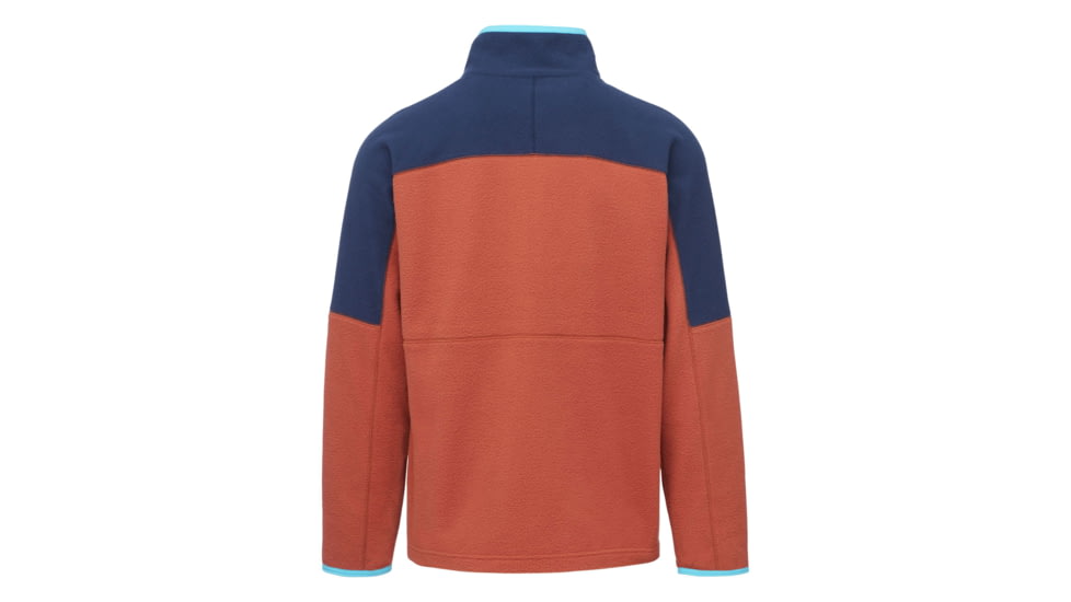 Cotopaxi Abrazo Half-Zip Fleece Jacket - Mens, Maritime/Spice, 3XL, DOR-S22-MTMSPC-M-XXXL