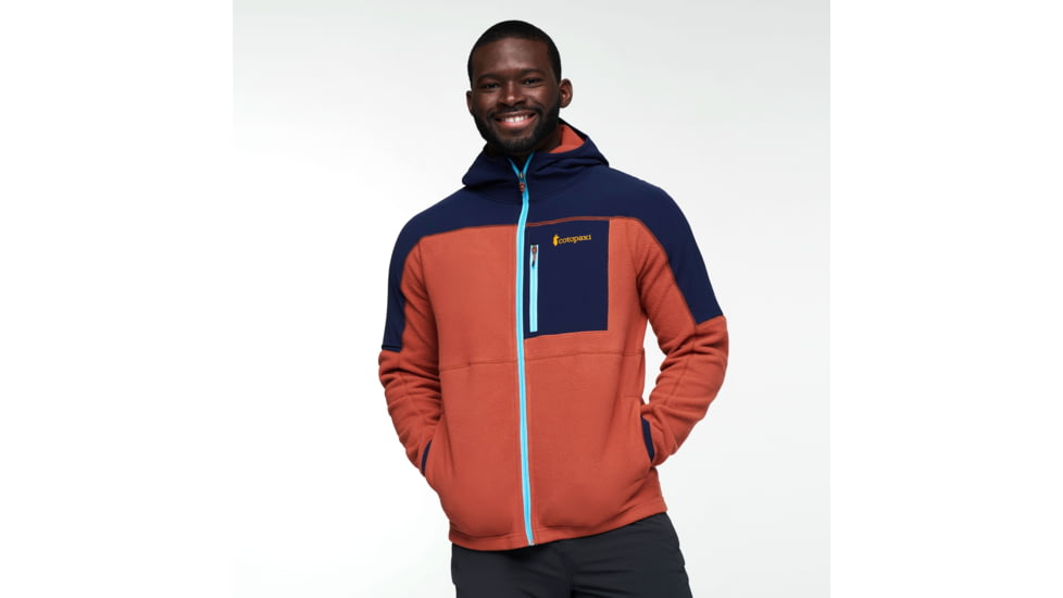 Cotopaxi Abrazo Half-Zip Fleece Jacket - Mens, Maritime/Spice, 3XL, DOR-S22-MTMSPC-M-XXXL