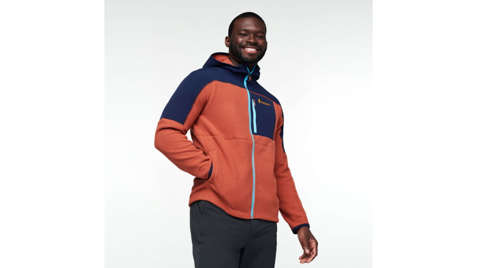 Cotopaxi Abrazo Half-Zip Fleece Jacket - Mens, Maritime/Spice, 3XL, DOR-S22-MTMSPC-M-XXXL