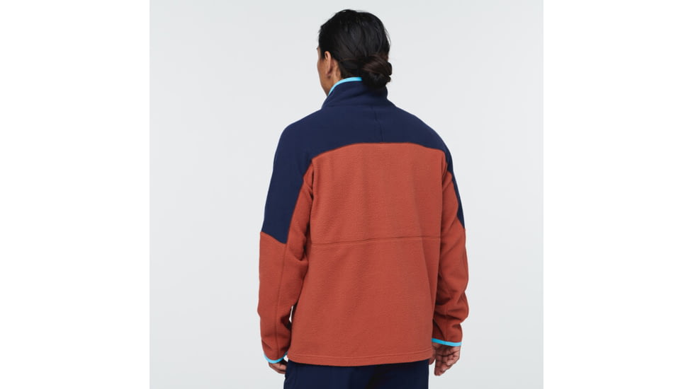Cotopaxi Abrazo Half-Zip Fleece Jacket - Mens, Maritime &amp; Spice, Extra Large, DOR-S22-MTMSPC-M-XL