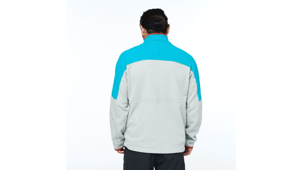 Cotopaxi Abrazo Half-Zip Fleece Jacket - Mens, Mineral Blue/Brush, Extra Small, DOR-S22-MIBBSH-M-XS