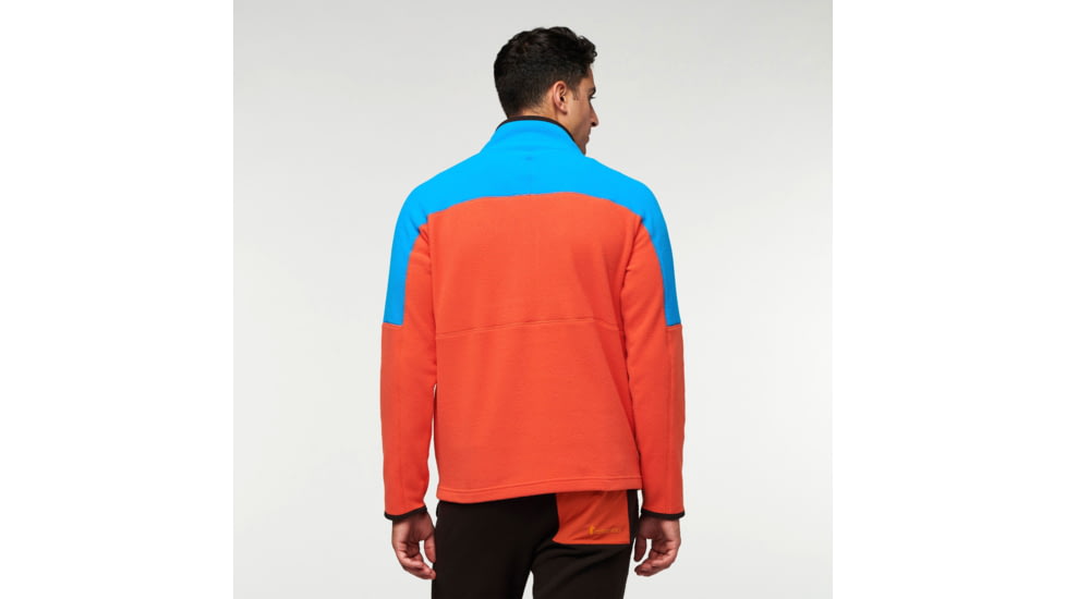 Cotopaxi Abrazo Half-Zip Fleece Jacket - Mens, Saltwater/Canyon, Extra Small, DOR-F22-SWCN-M-XS