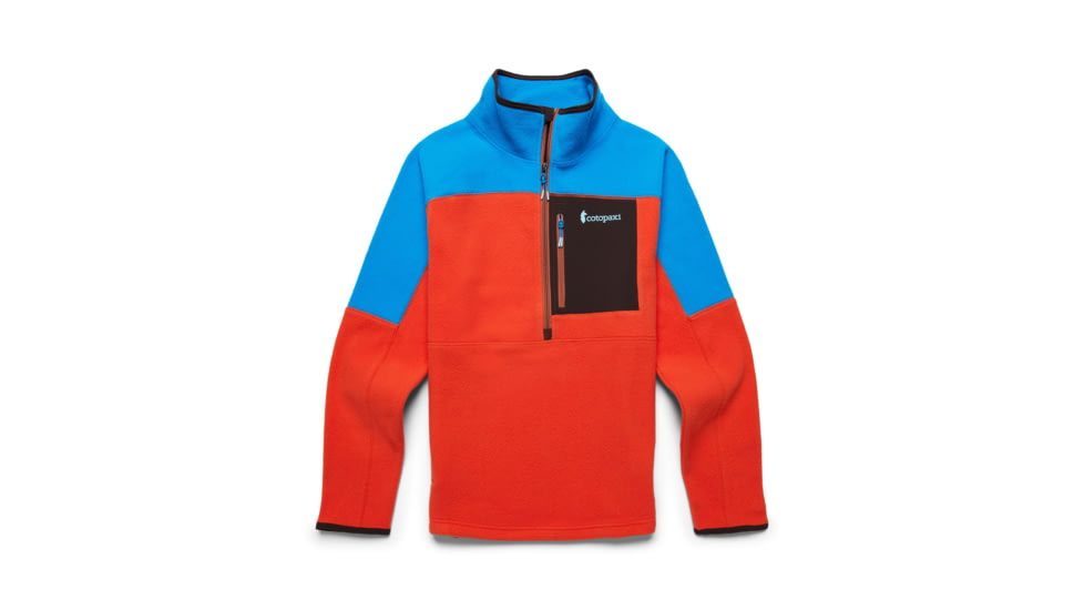 Cotopaxi Abrazo Half-Zip Fleece Jacket - Mens, Saltwater/Canyon, Extra Small, DOR-F22-SWCN-M-XS