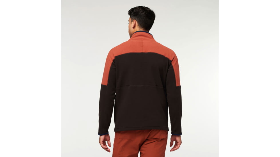 Cotopaxi Abrazo Half-Zip Fleece Jacket - Mens, Spice/Cavern, Medium, DOR-F22-SPCCA-M-M