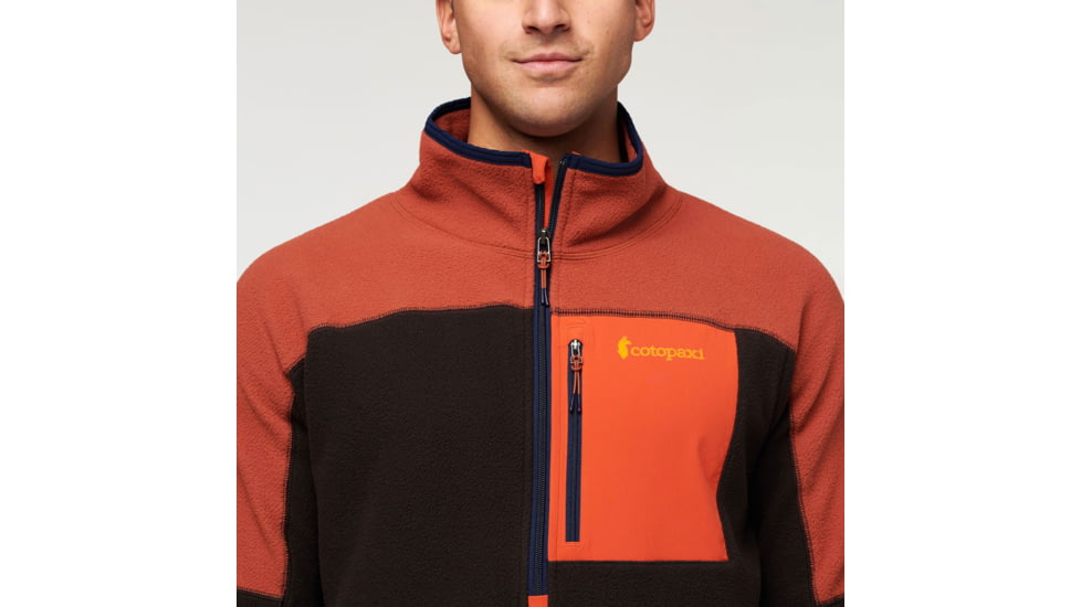 Cotopaxi Abrazo Half-Zip Fleece Jacket - Mens, Spice/Cavern, Medium, DOR-F22-SPCCA-M-M