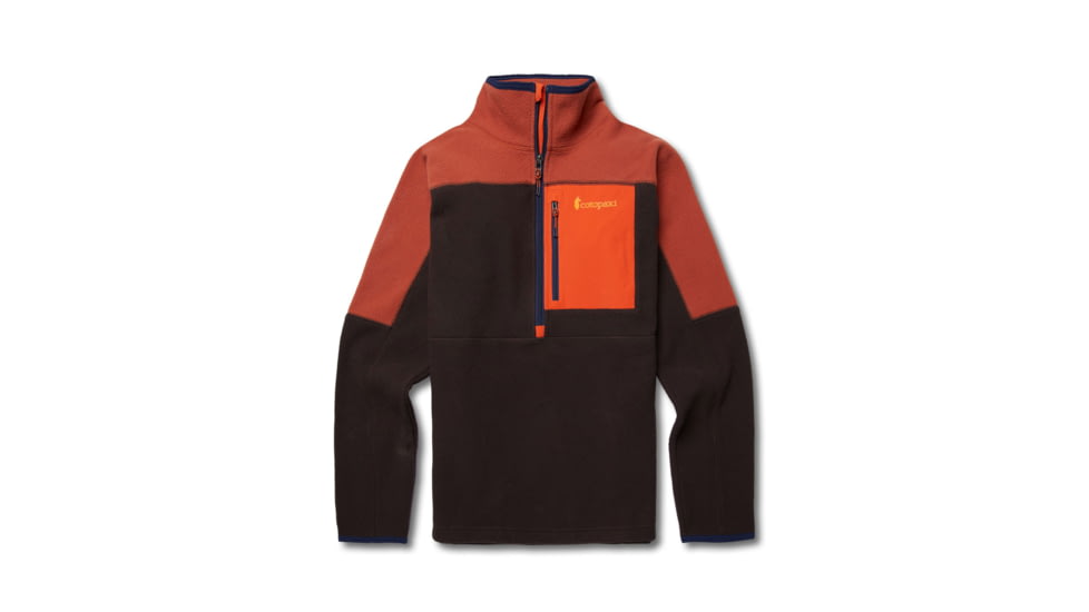 Cotopaxi Abrazo Half-Zip Fleece Jacket - Mens, Spice/Cavern, Medium, DOR-F22-SPCCA-M-M