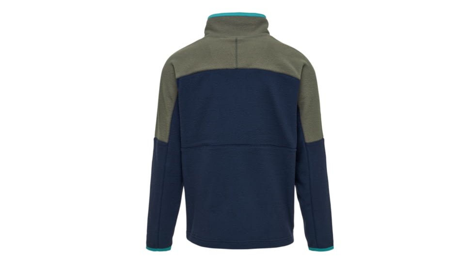 Cotopaxi Abrazo Half-Zip Fleece Jacket - Mens, Spruce &amp; Maritime, Medium, DOR-S21-SPMT-M-M