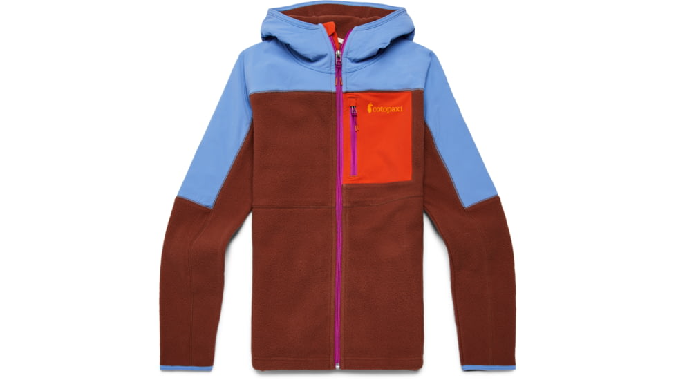 Cotopaxi Abrazo Hooded Full-Zip Fleece Jacket - Womens, Lupine/Acorn, Extra Small, DRFZ-S23-LPACN-W-XS