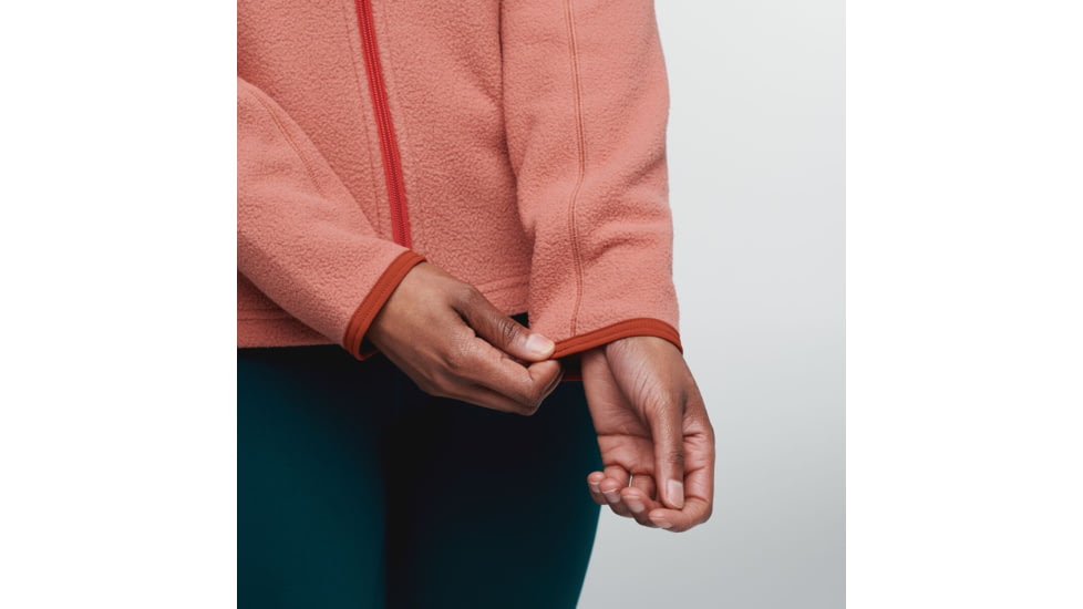 Cotopaxi Abrazo Hooded Full-Zip Fleece Jacket - Womens, Spice/Earthen, 2XL, DRFZ-S22-SPCEA-W-XXL