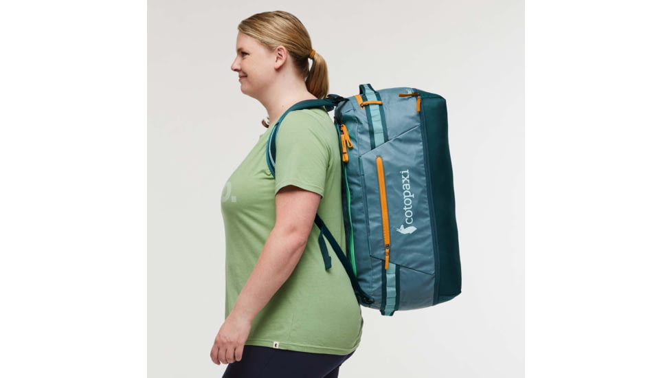 Cotopaxi Allpa 50L Duffel Bag, Blue Spruce/Abyss, One Size, AD50-S24-SPABY