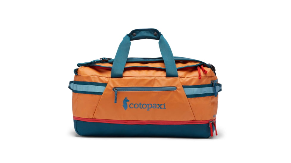 Cotopaxi Allpa 50L Duffel Bag, Tamarindo/Abyss, One Size, AD50-S24-TAMAB