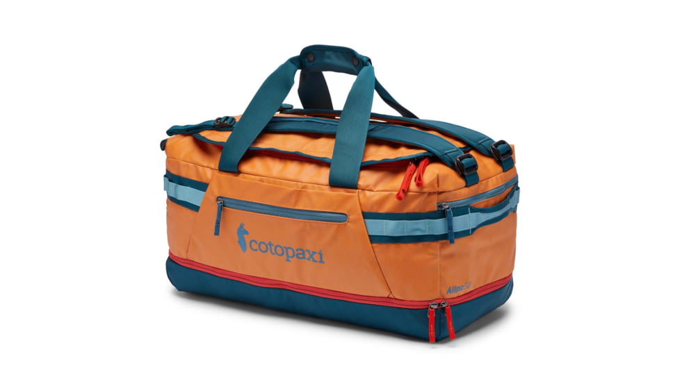 Cotopaxi Allpa 50L Duffel Bag, Tamarindo/Abyss, One Size, AD50-S24-TAMAB
