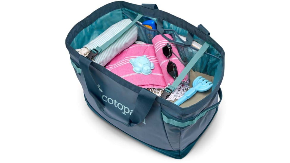 Cotopaxi Allpa 60L Gear Hauler Tote, Blue Spruce/Abyss, One Size, AG60-S24-SPABY