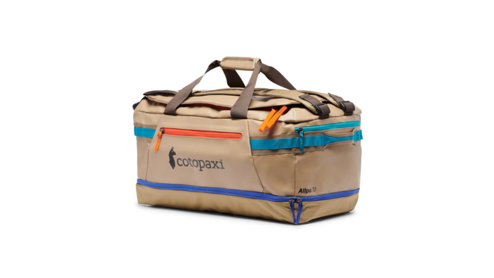 Cotopaxi Allpa 70L Duffel Bag, Desert, 70L, AD70-S22-DES
