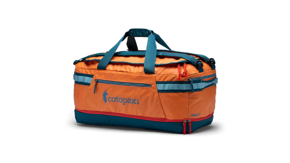 Cotopaxi Allpa 70L Duffel Bag, Tamarindo/Abyss, One Size, AD70-S24-TAMAB