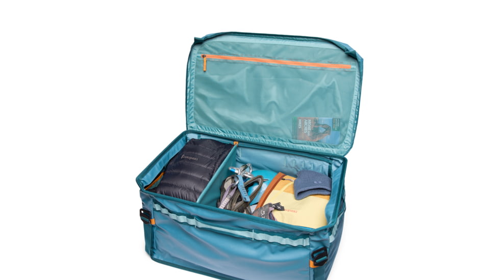 Cotopaxi Allpa 90L Gear Hauler Box, Blue Spruce/Abyss, AGB90-F25-SPABY