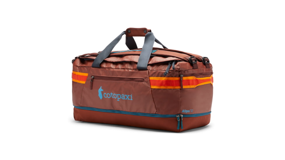 Cotopaxi Allpa Duffel Bag, 70L, Rusty, AD70-F24-RSTY