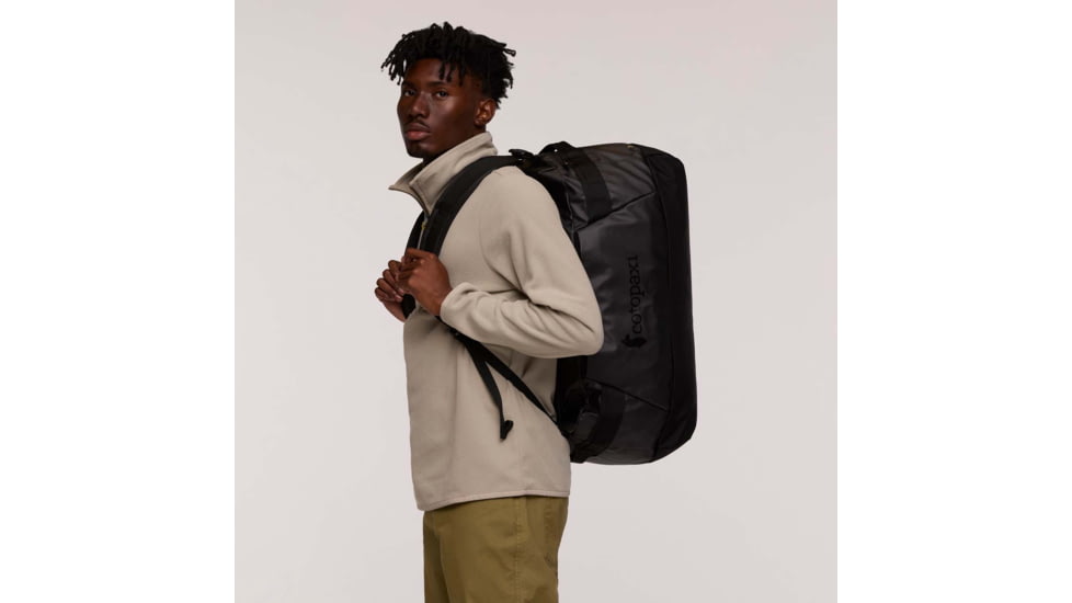 Cotopaxi Allpa Getaway 55L Duffel Bag, Cotopaxi Black, One Size, AGT55-S25-CPBLK