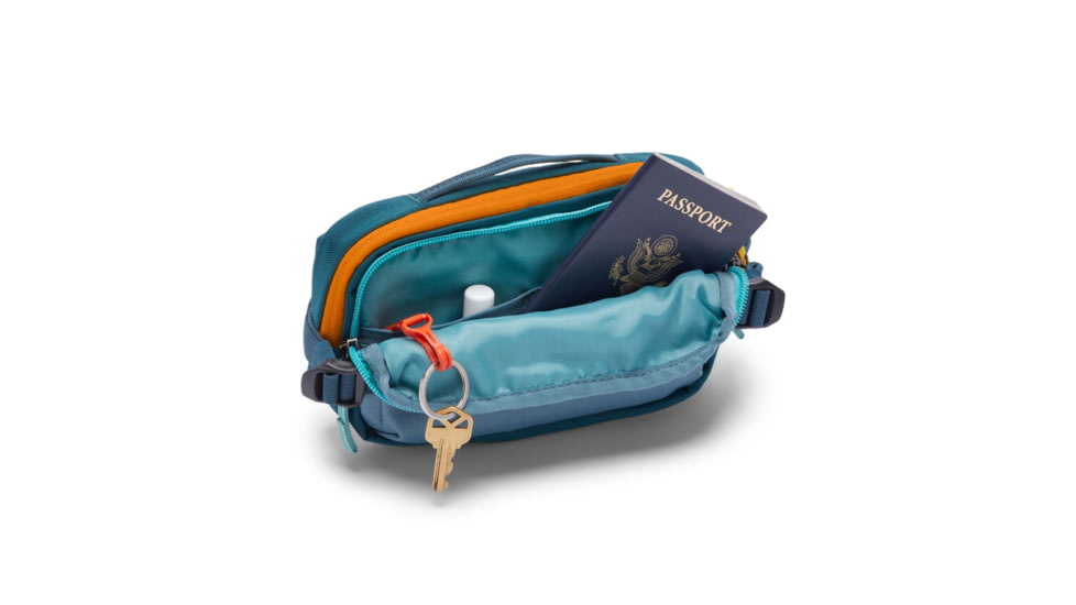 Cotopaxi Allpa X 1.5L Hip Pack, Blue Spruce/Abyss, One Size, A1.5-S24-SPABY