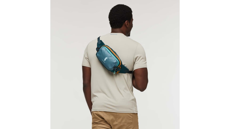 Cotopaxi Allpa X 1.5L Hip Pack, Blue Spruce/Abyss, One Size, A1.5-S24-SPABY