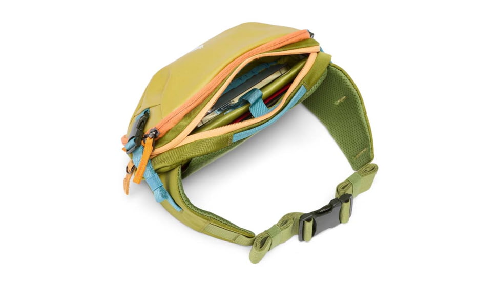 Cotopaxi Allpa X 3L Hip Pack, Lemongrass And Cedar, One Size, A3-S25-LMGCD