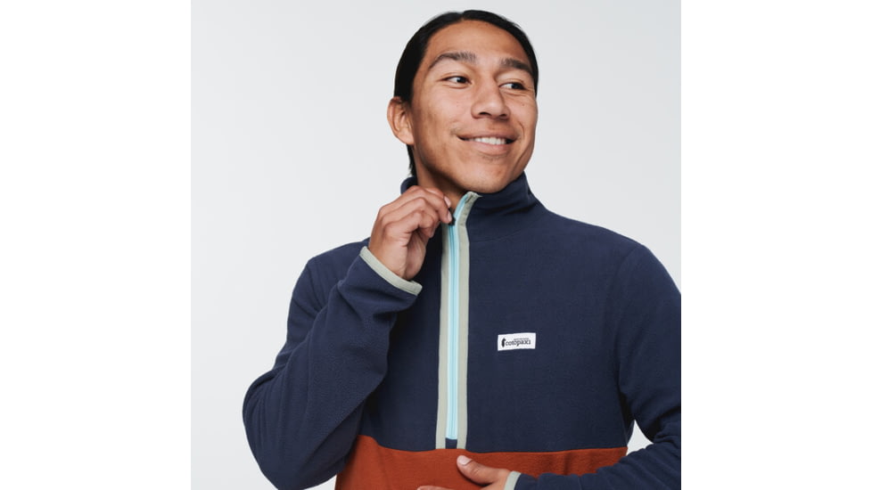 Cotopaxi Amado Fleece - Mens, Graphite &amp; Spice, Extra Large, AMFJ-S22-GRSP-M-XL
