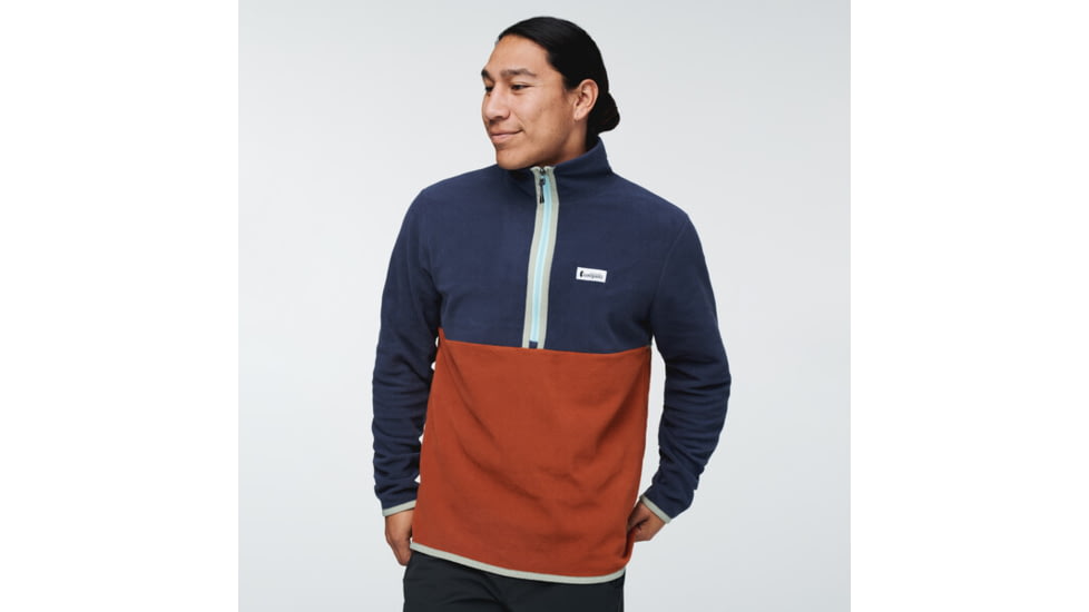 Cotopaxi Amado Fleece - Mens, Graphite &amp; Spice, Extra Large, AMFJ-S22-GRSP-M-XL