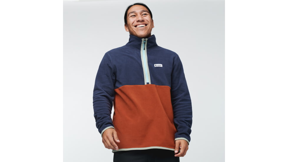 Cotopaxi Amado Fleece - Mens, Graphite &amp; Spice, Extra Large, AMFJ-S22-GRSP-M-XL