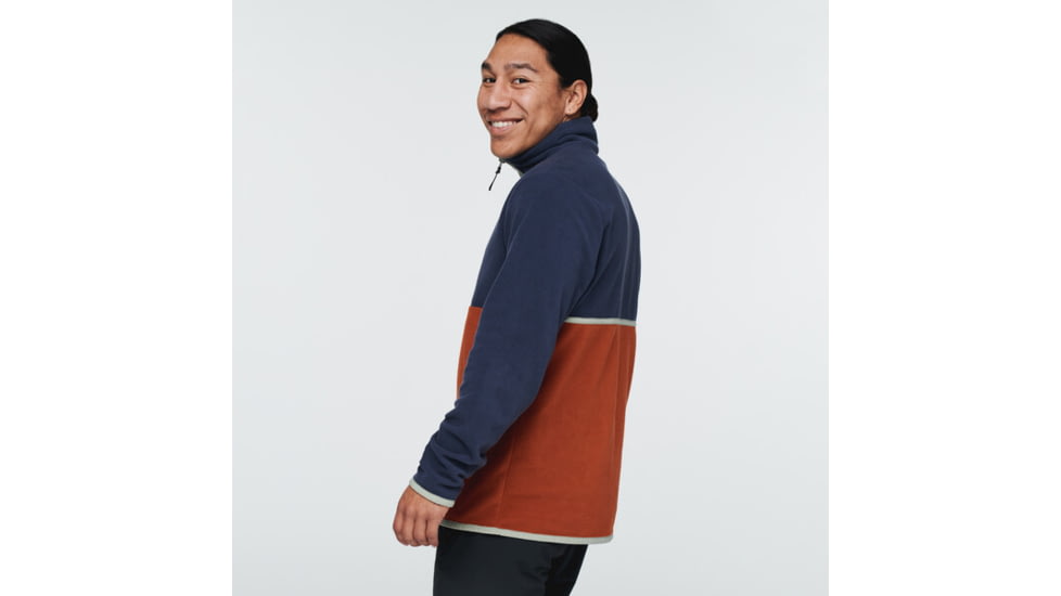 Cotopaxi Amado Fleece - Mens, Graphite &amp; Spice, Extra Large, AMFJ-S22-GRSP-M-XL