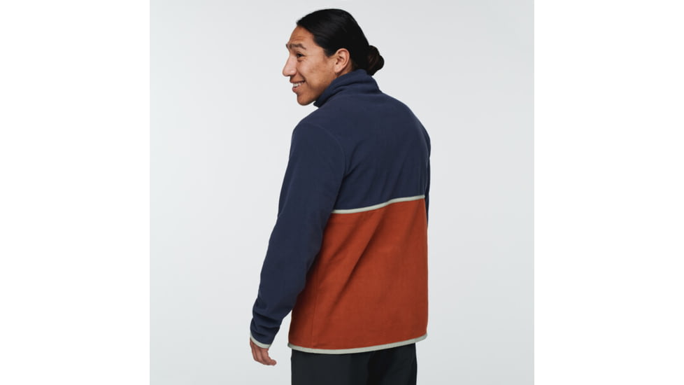 Cotopaxi Amado Fleece - Mens, Graphite &amp; Spice, Extra Large, AMFJ-S22-GRSP-M-XL