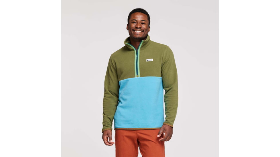 Cotopaxi Amado Fleece - Mens, Pine &amp; Poolside, 2Extra Large, AMFJ-S23-PINPL-M-XXL