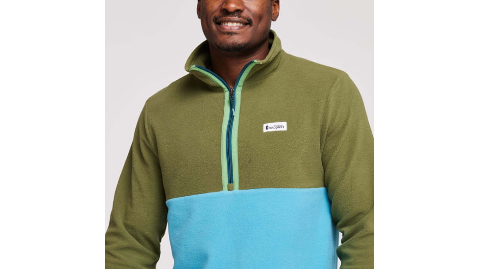 Cotopaxi Amado Fleece  - Men's, Pine &amp; Poolside, 2XL, AMFJ-S23-PINPL-M-XXL
