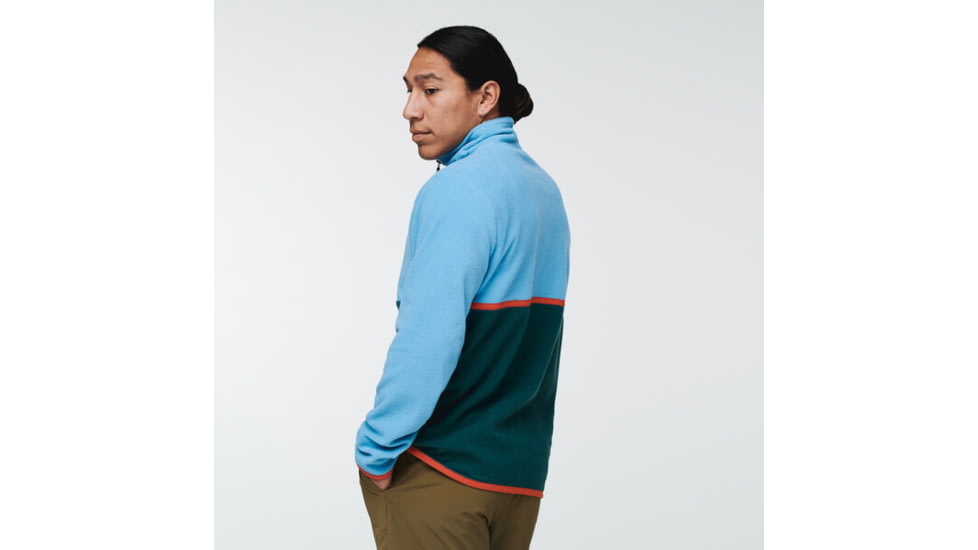 Cotopaxi Amado Fleece - Mens, River &amp; Deep Ocean, Large, AMFJ-S22-RVDO-M-L
