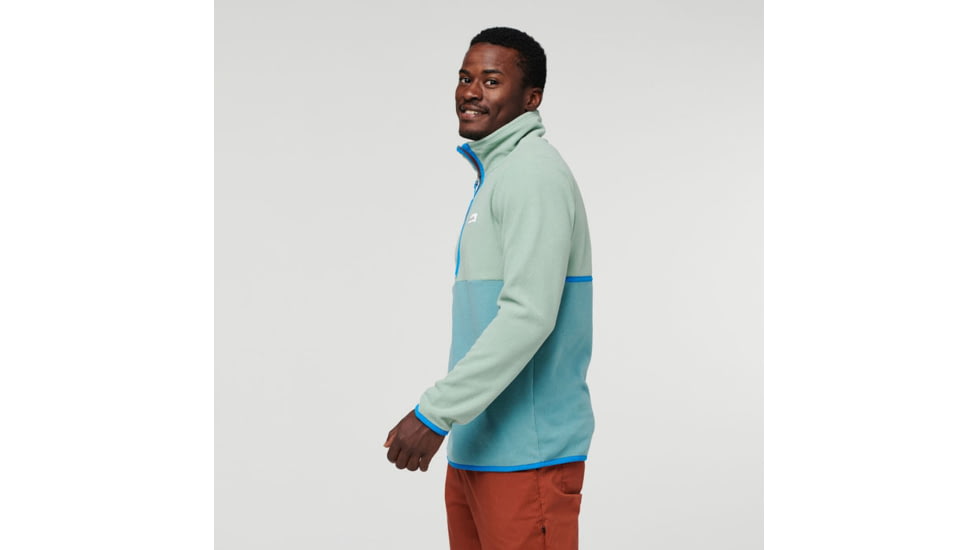 Cotopaxi Amado Fleece - Mens, Silver Leaf/Bluegrass, Extra Large, AMFJ-F22-SLBLG-M-XL