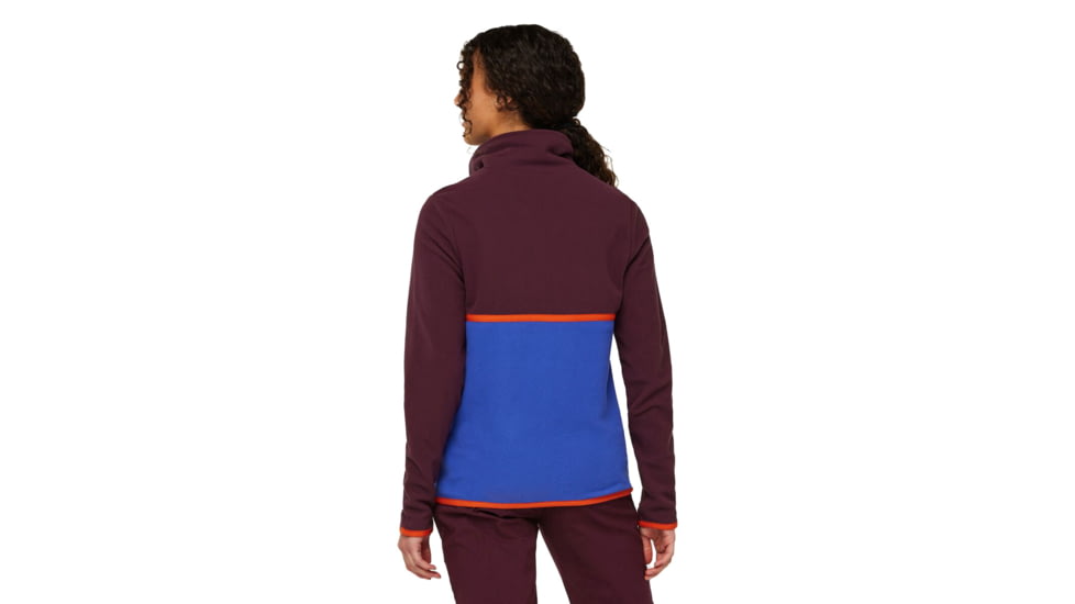 Cotopaxi Amado Fleece Pullover - Womens, Wine/Blue Violet, Medium, AMFJ-F23-WIBV-W-M