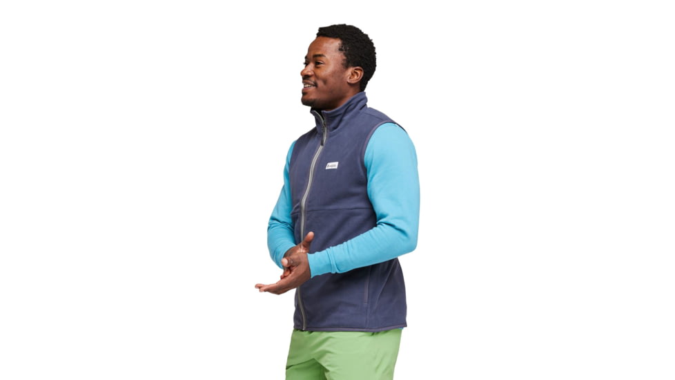 Cotopaxi Amado Fleece Vest - Mens, Graphite, Small, AMFV-S23-GRPHT-M-S
