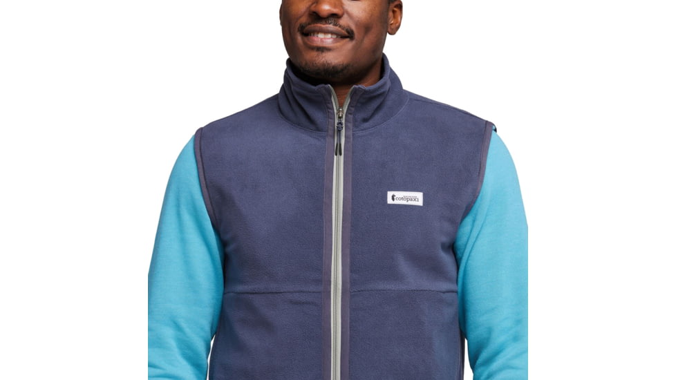 Cotopaxi Amado Fleece Vest - Mens, Graphite, Small, AMFV-S23-GRPHT-M-S