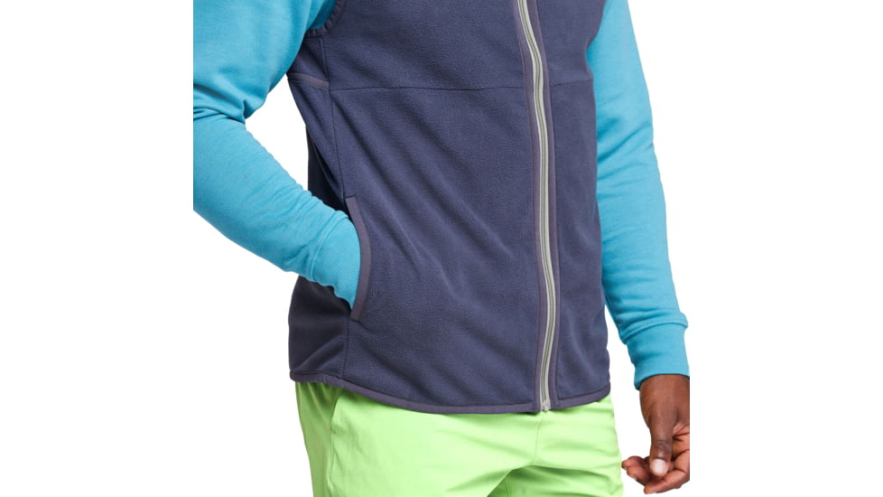 Cotopaxi Amado Fleece Vest - Mens, Graphite, Small, AMFV-S23-GRPHT-M-S